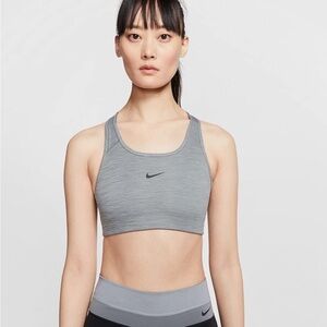 New Nike Women's Heathered Gray Sports Bra Small